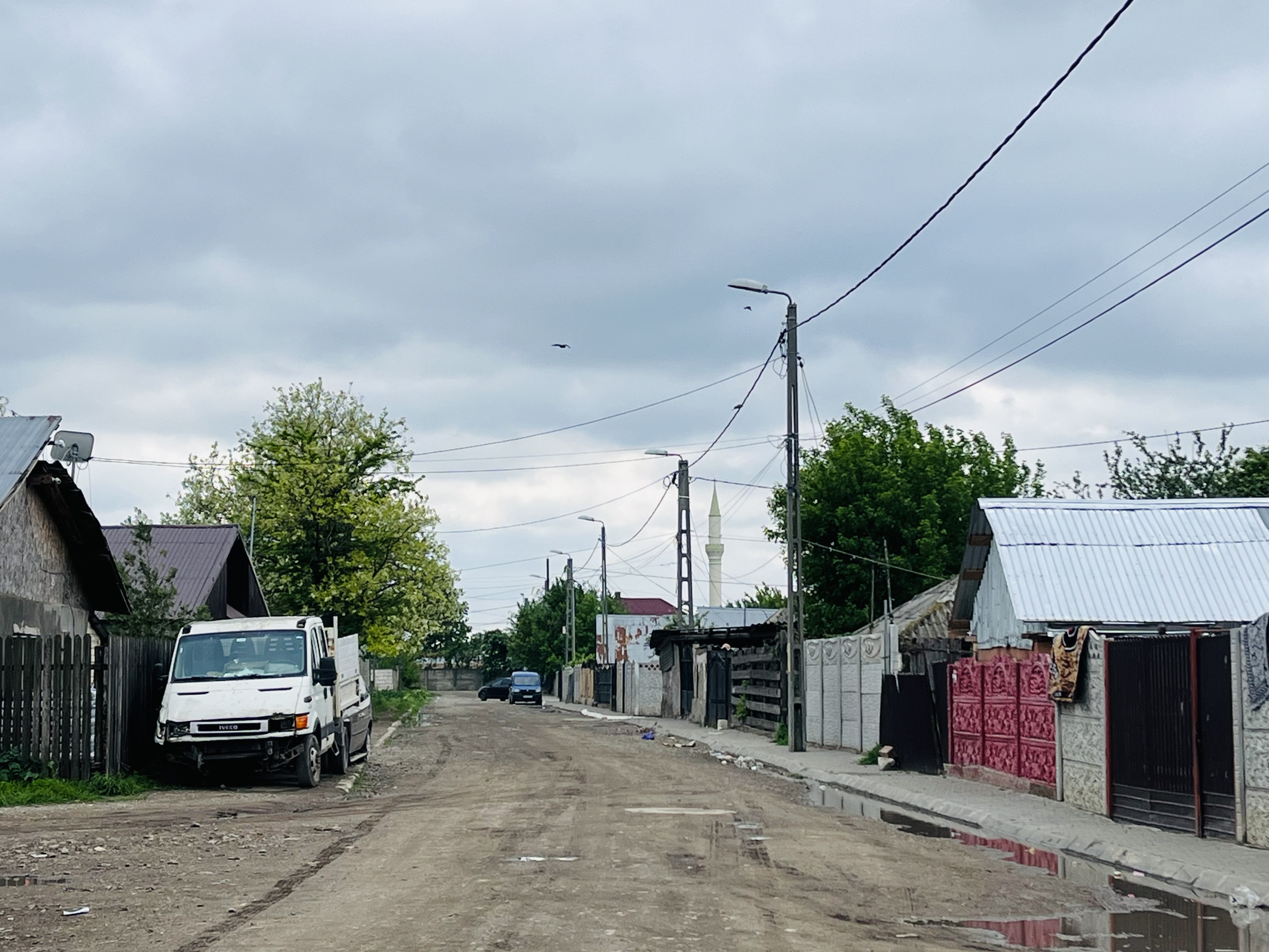 Cartierul Oboru Nou. Călărași, județul Călărași, România, aprilie 2024